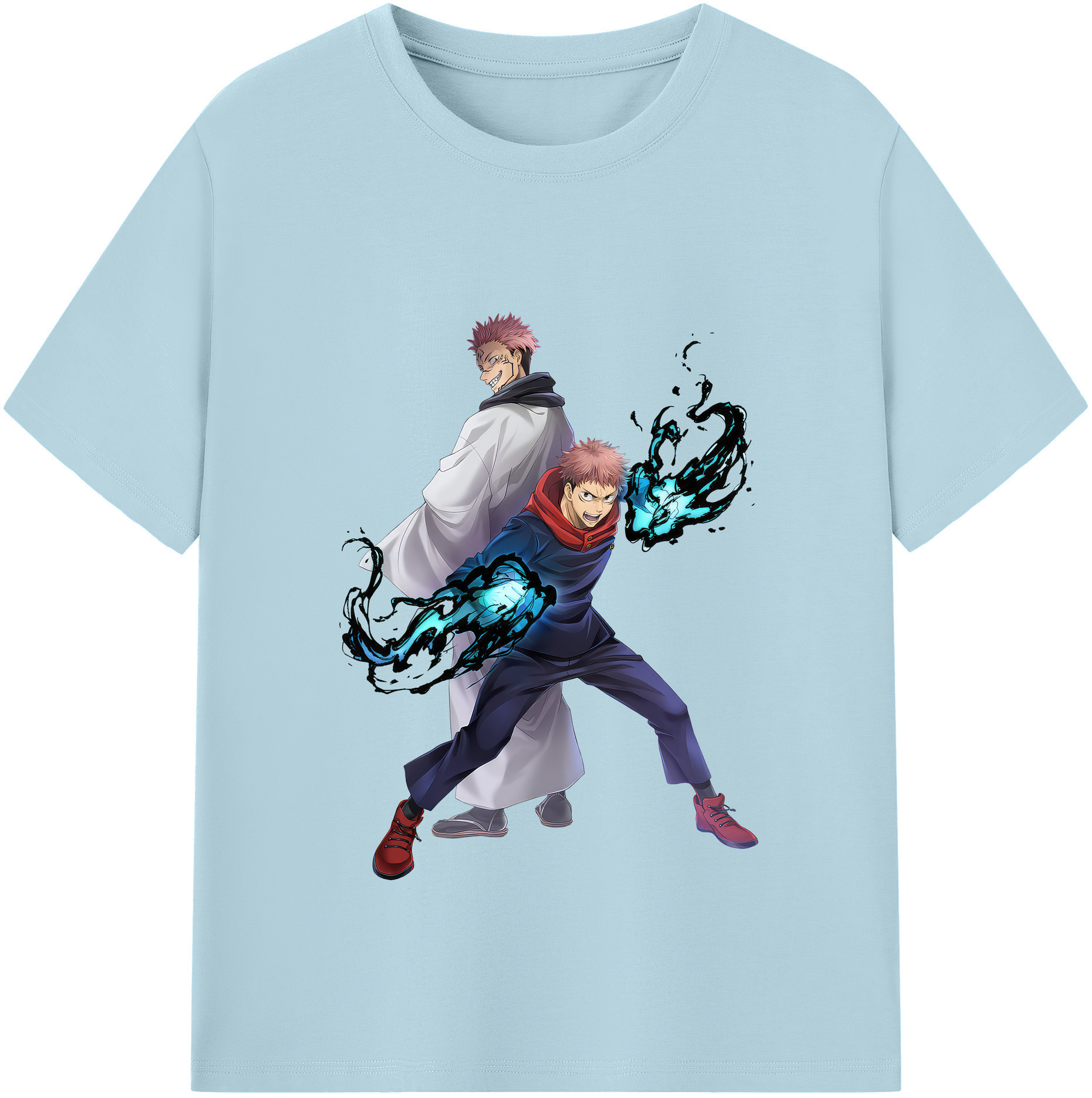 （画像用） 呪術廻戦 Jujutsu Kaisen 綿100％半袖Tシャツ（フロントプリント）